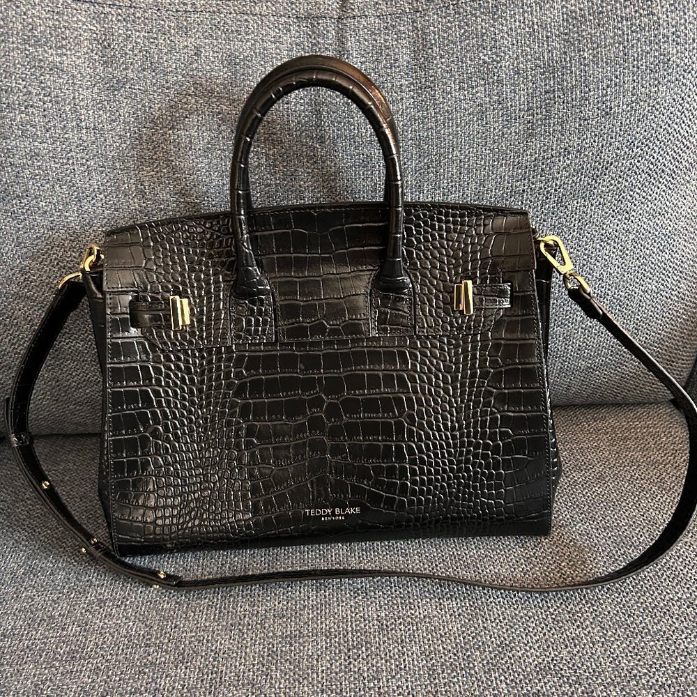 Teddy Blake Gigi Croco handbag
